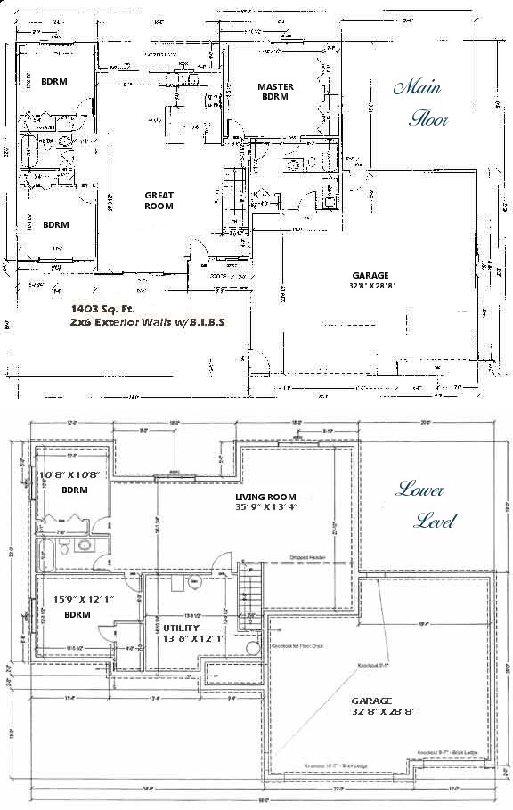 817 Blaine Ave Blue Prints